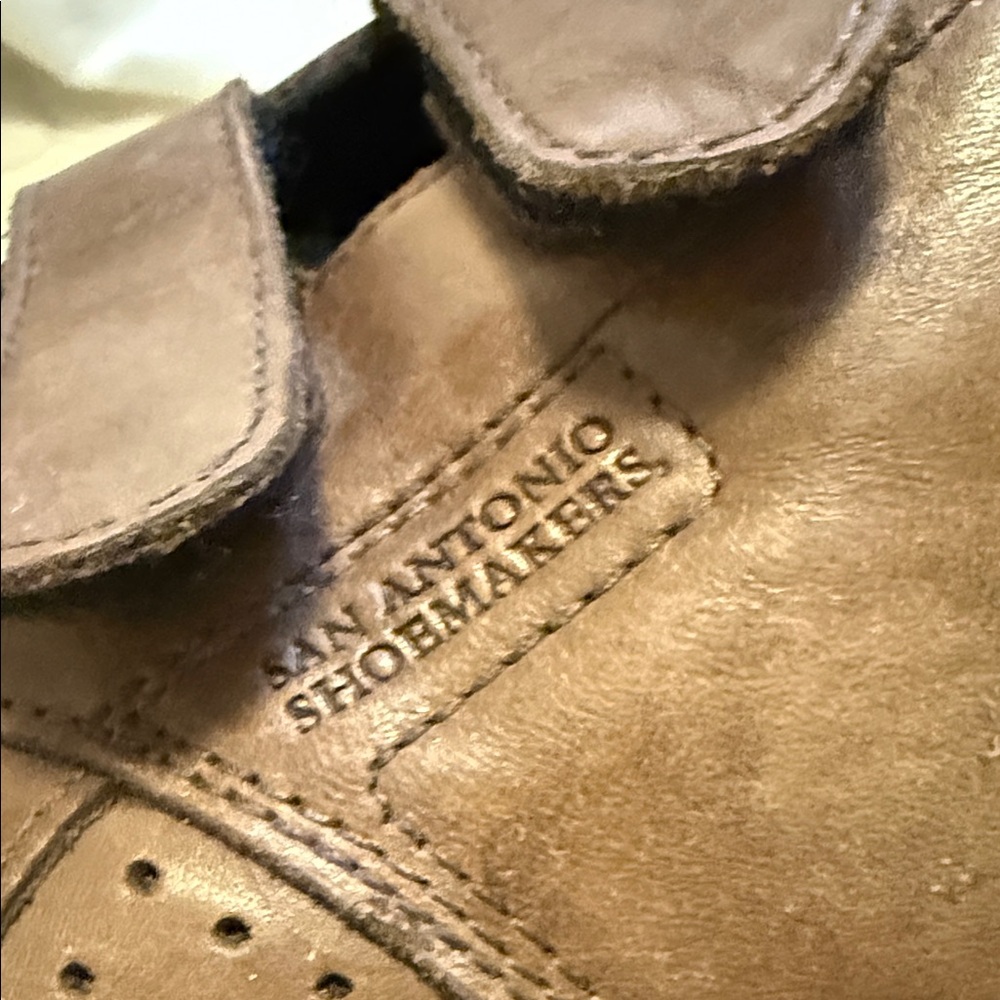 SAS Men's Leather Double-Strap Sneaker in Brown and Black - Picture 9 of 12